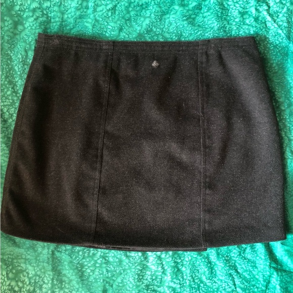 Prana wool blend lined mini skirt - Picture 3 of 7